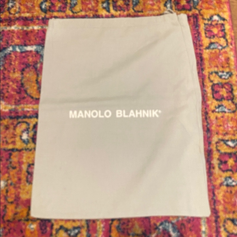1 Manolo Blahnik dust bag